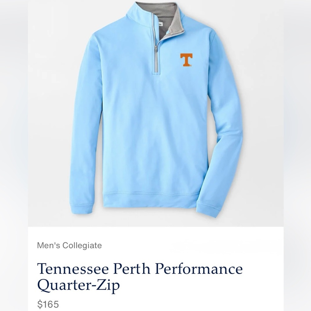 PETER MILLAR Tennessee Perth Performance Quarter-Zip